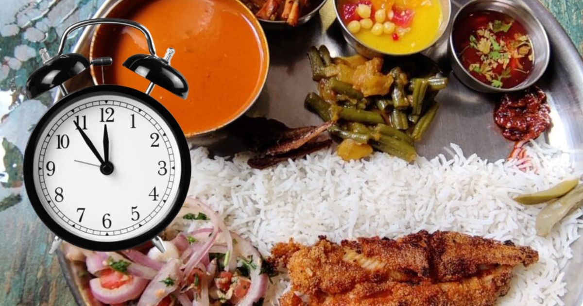 Dinner Time : दुपारचे जेवण कधी? १२, १, किंवा २? नाश्ता, लंच आणि डिनरची योग्य वेळ जाणून घ्या!